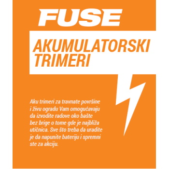 Villager Fuse akumulatorski trimer BC 2940-1